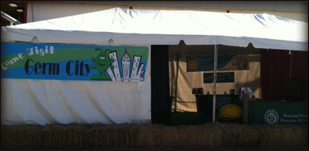 Germ City Booth